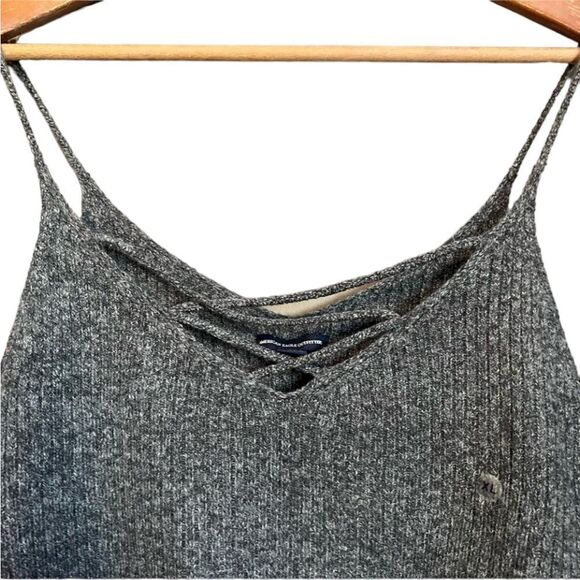 NWT! American eagle outfitters grey knitted tank. Size XL - Picture 2 of 12